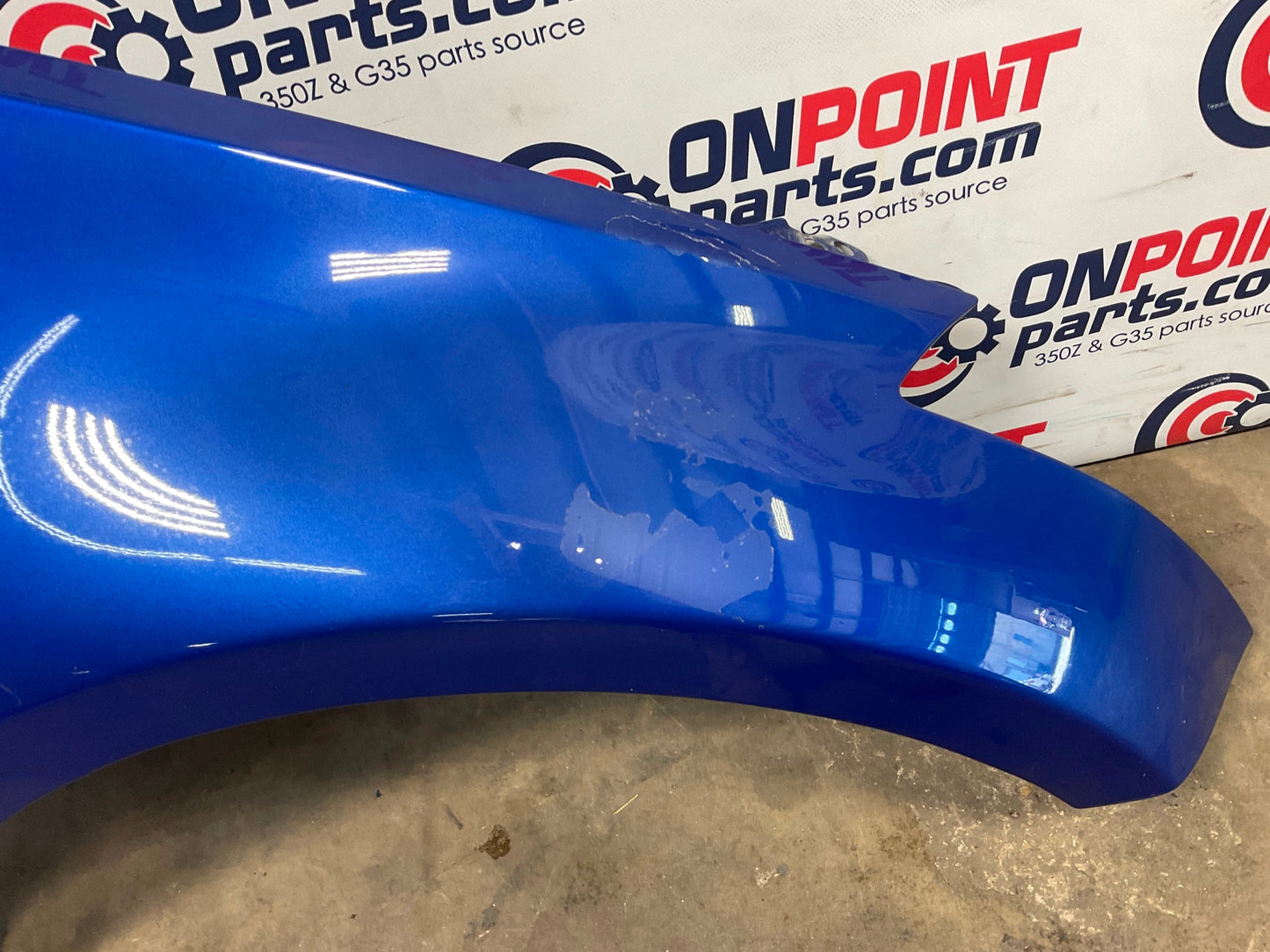 2003 Nissan 350Z Driver Left Front Fender OEM 23BCPE5 - On Point Parts Inc