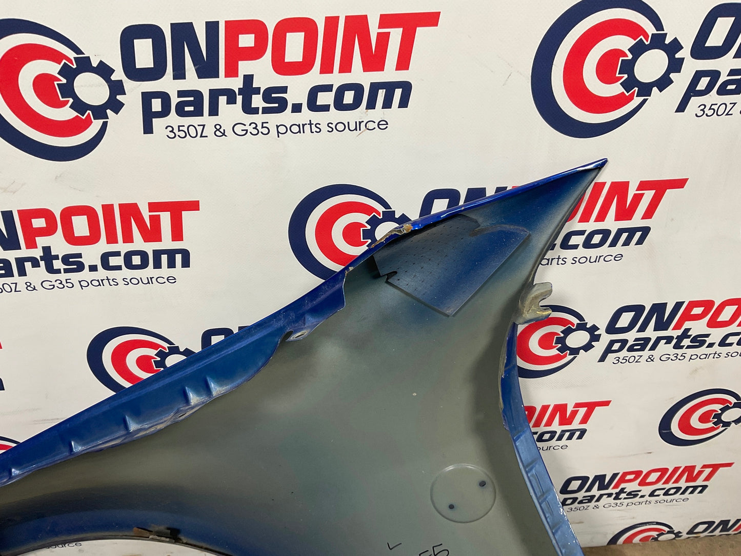 2003 Nissan 350Z Driver Left Front Fender OEM 23BCPE5 - On Point Parts Inc