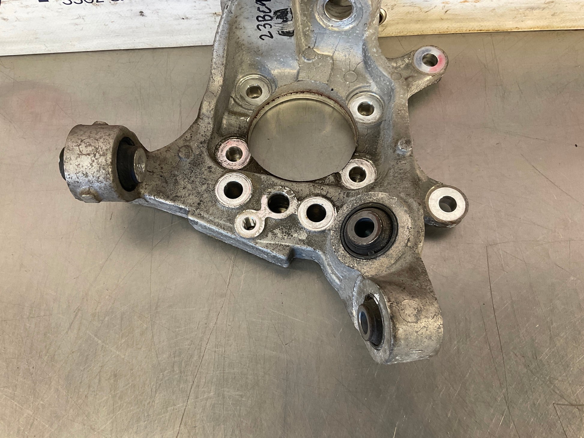 2006 Nissan 350Z Driver Left Rear Suspension Knuckle Axle Housing OEM 23BC9EG - On Point Parts Inc