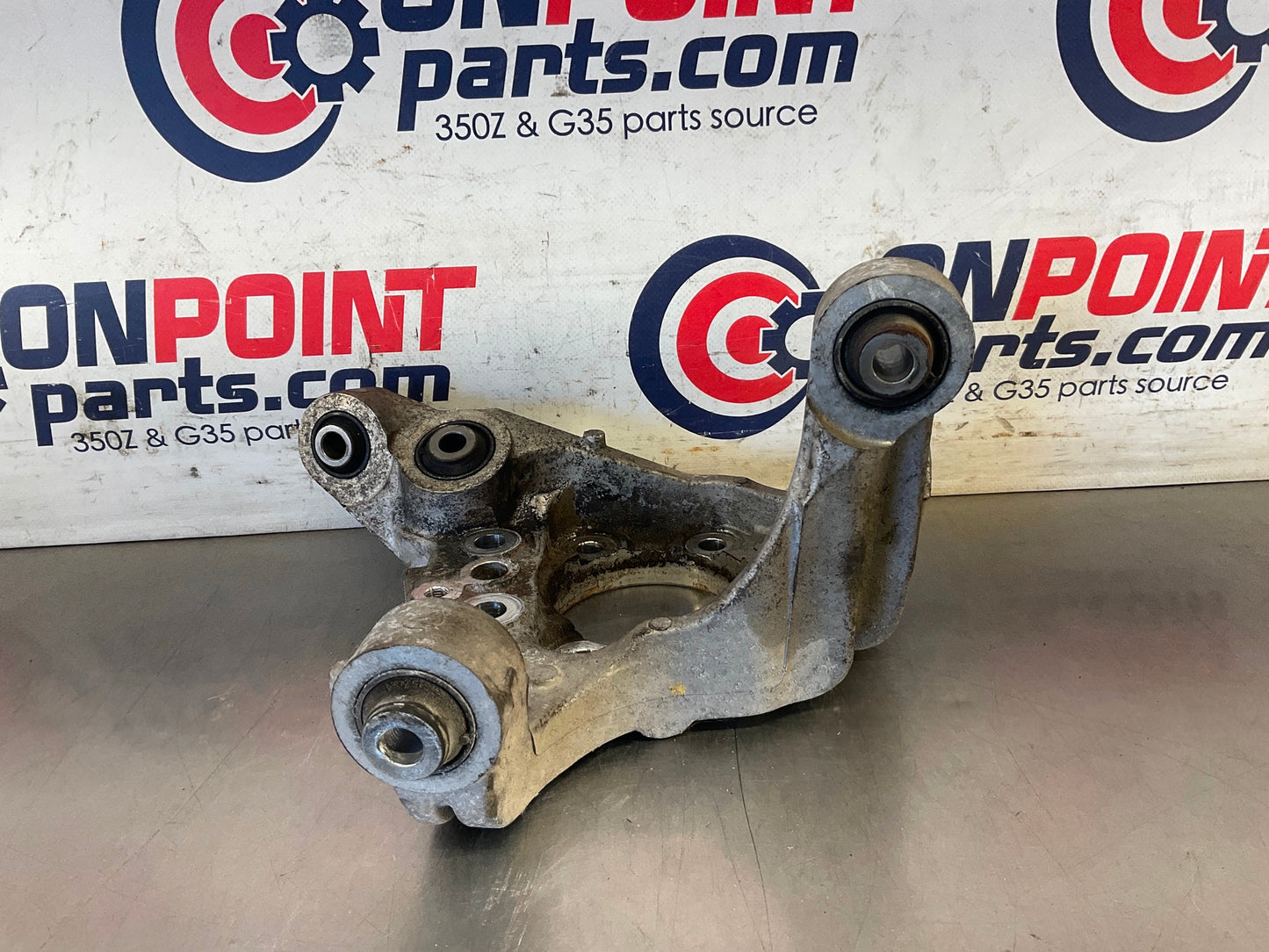 2006 Nissan 350Z Passenger Right Rear Knuckle Axle Housing Spindle OEM 23BC9EK - On Point Parts Inc
