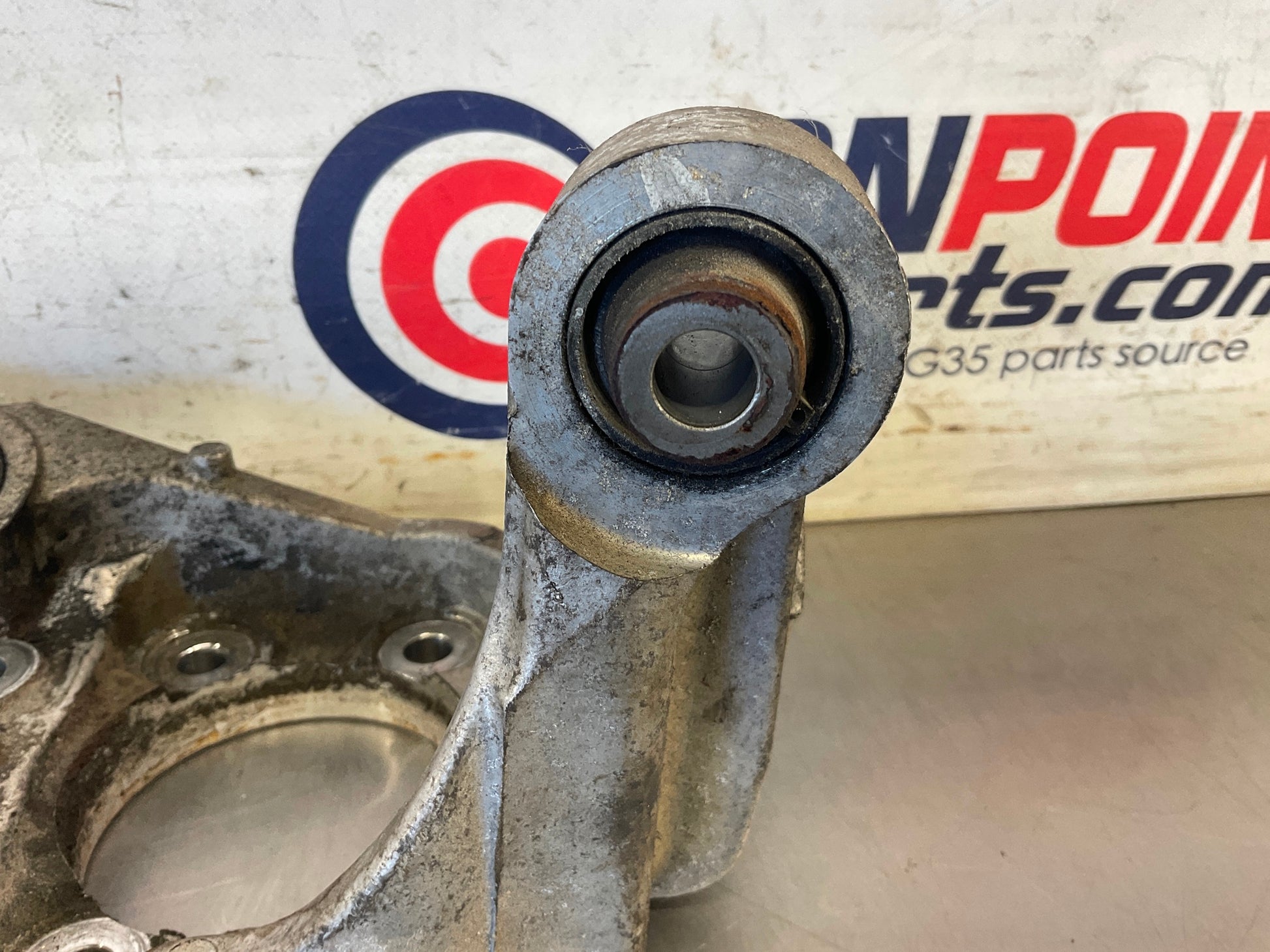 2006 Nissan 350Z Passenger Right Rear Knuckle Axle Housing Spindle OEM 23BC9EK - On Point Parts Inc