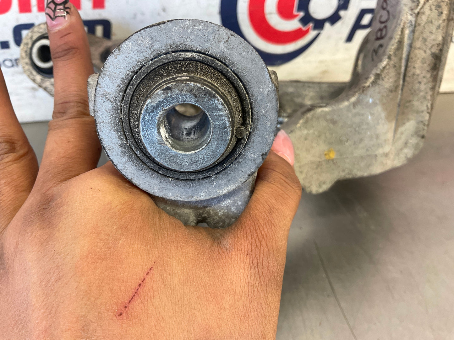 2006 Nissan 350Z Passenger Right Rear Knuckle Axle Housing Spindle OEM 23BC9EK - On Point Parts Inc