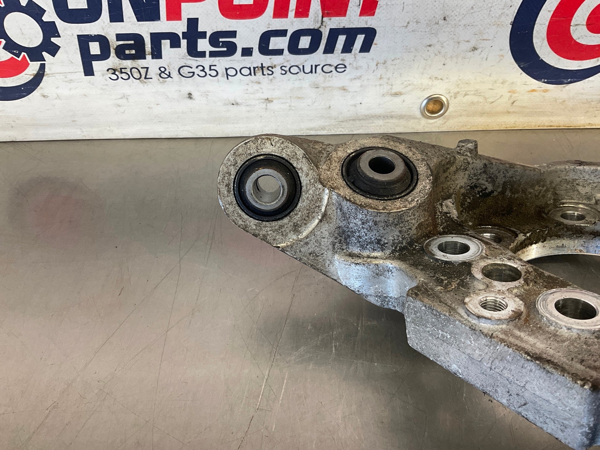 2006 Nissan 350Z Passenger Right Rear Knuckle Axle Housing Spindle OEM 23BC9EK - On Point Parts Inc