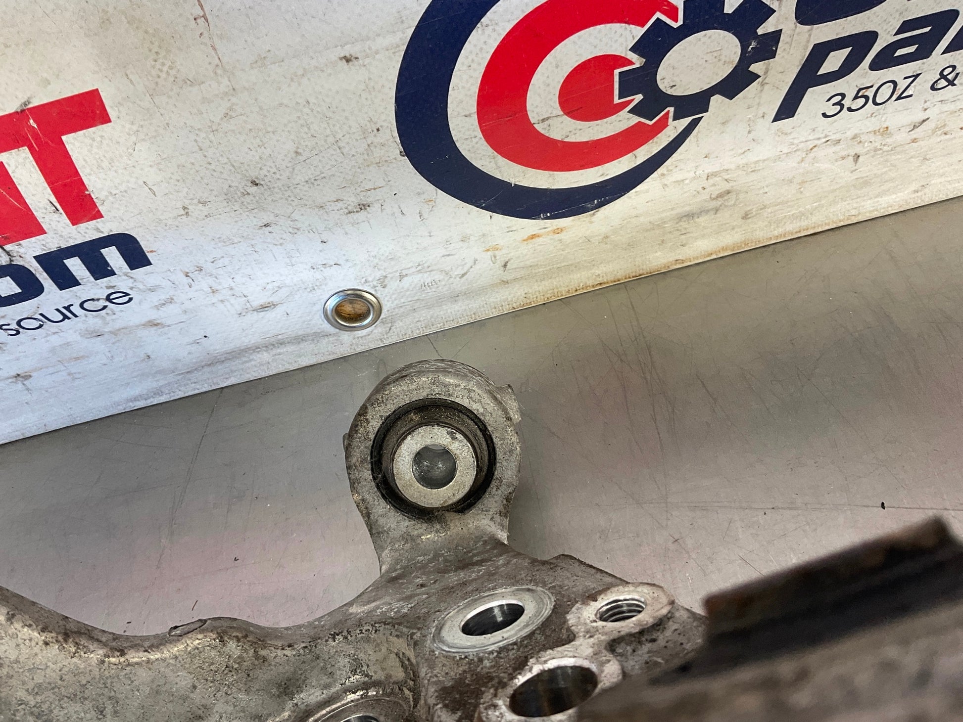 2006 Nissan 350Z Passenger Right Rear Knuckle Axle Housing Spindle OEM 23BC9EK - On Point Parts Inc