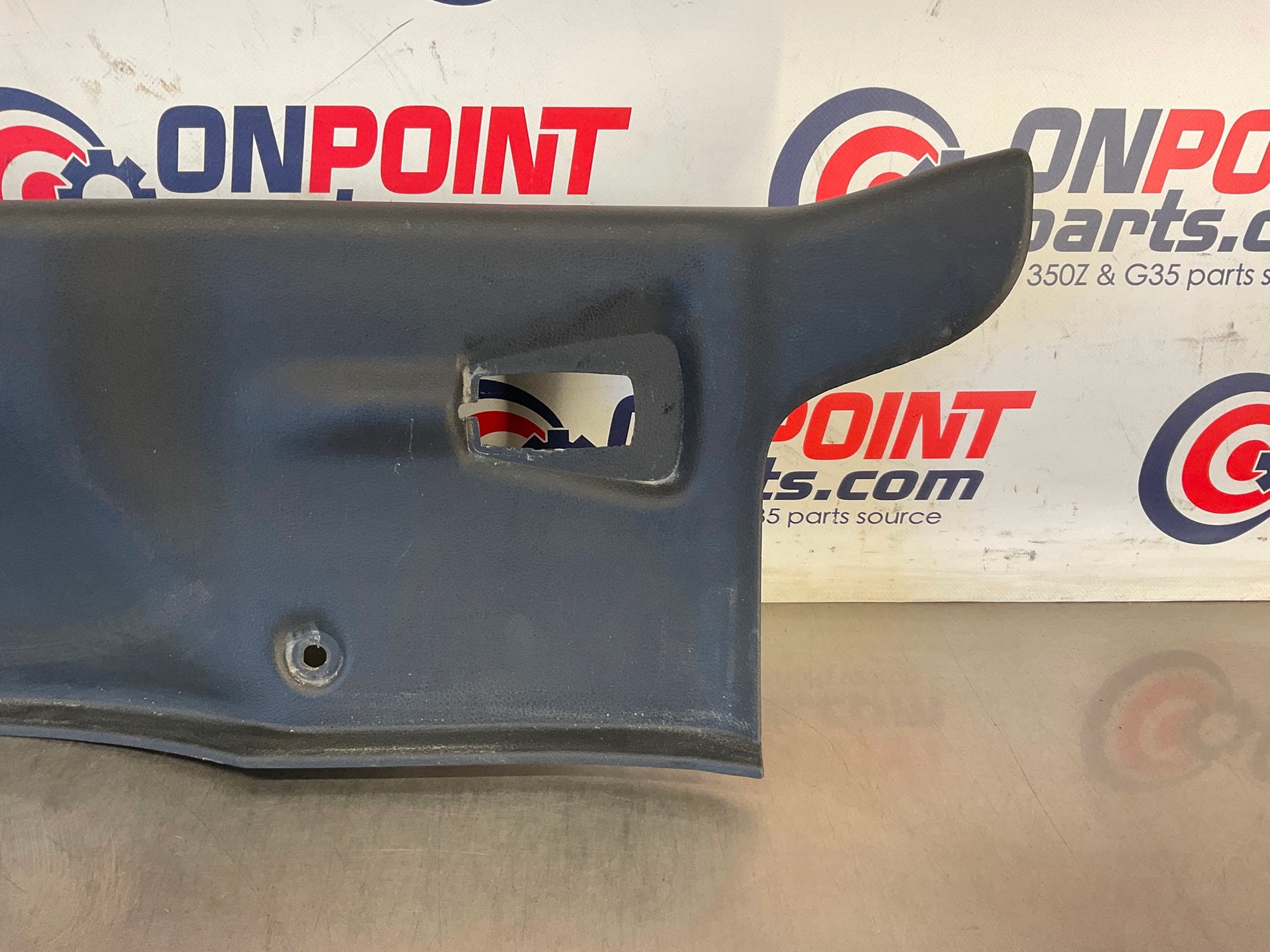 2006 Nissan 350Z Convertible Rear Trunk Latch Trim 84992 OEM 23BC9E8 - On Point Parts Inc