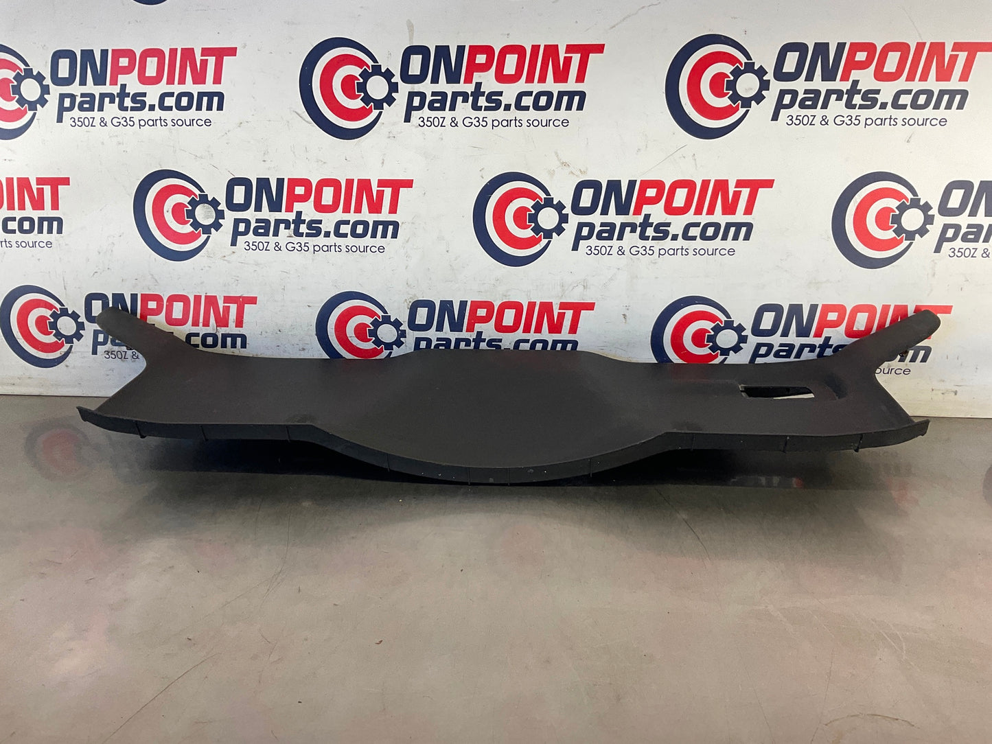 2006 Nissan 350Z Convertible Rear Trunk Latch Trim 84992 OEM 23BC9E8 - On Point Parts Inc