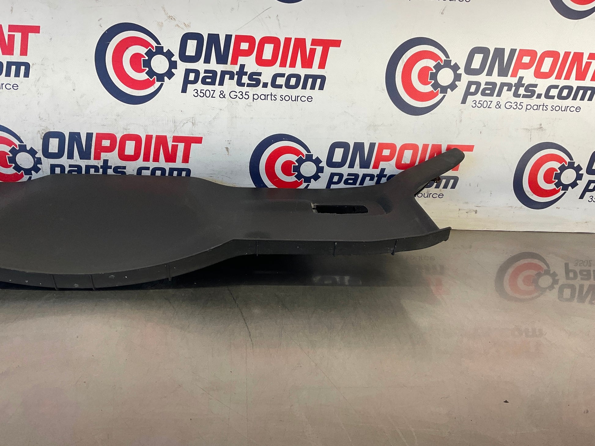 2006 Nissan 350Z Convertible Rear Trunk Latch Trim 84992 OEM 23BC9E8 - On Point Parts Inc