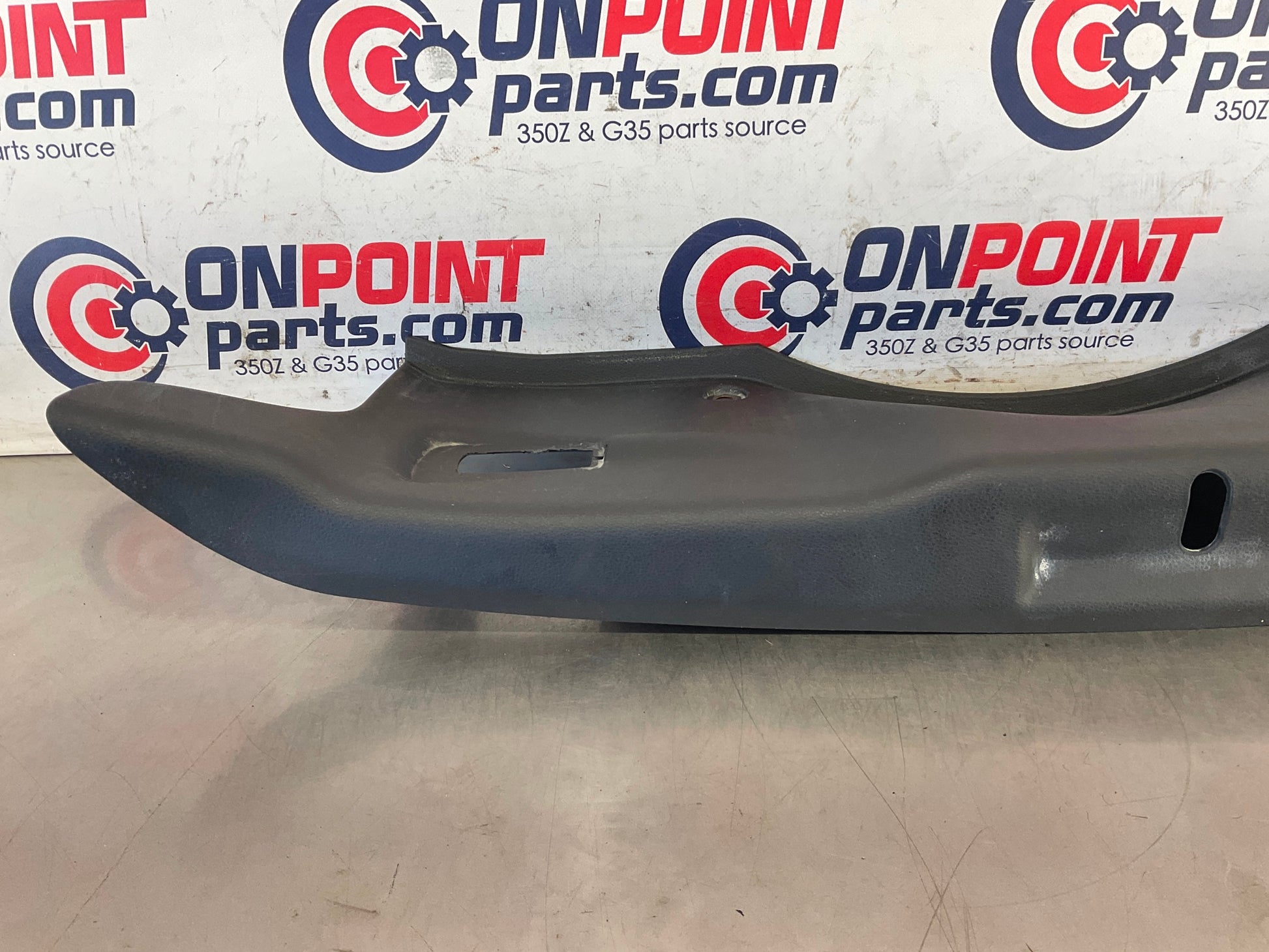 2006 Nissan 350Z Convertible Rear Trunk Latch Trim 84992 OEM 23BC9E8 - On Point Parts Inc