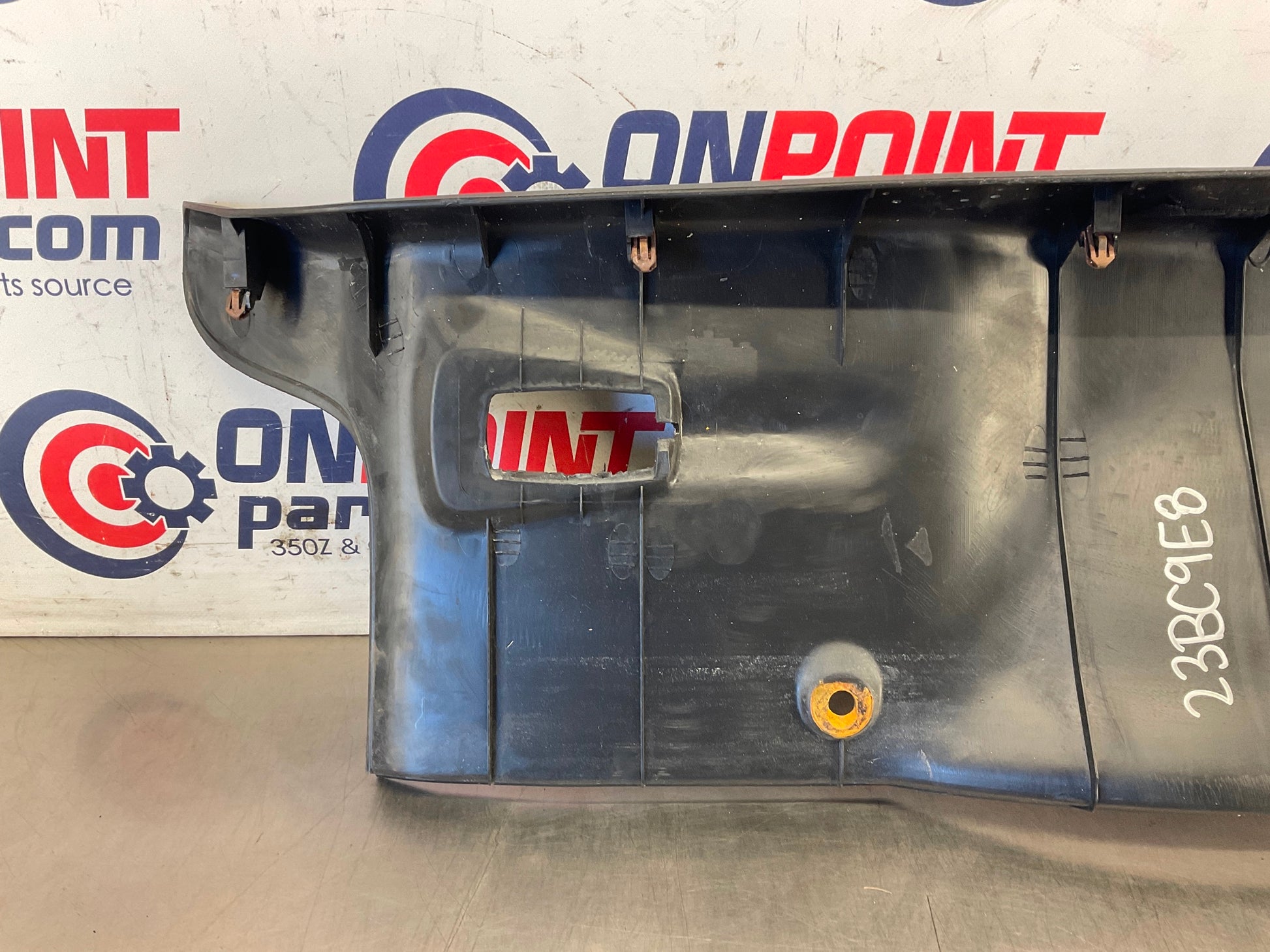 2006 Nissan 350Z Convertible Rear Trunk Latch Trim 84992 OEM 23BC9E8 - On Point Parts Inc