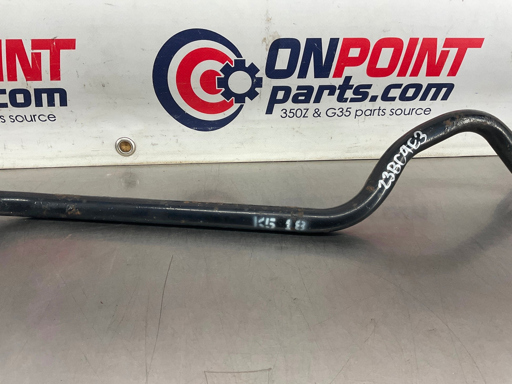 2006 Nissan 350Z Rear Sway Stabilizer Bar OEM 23BC9E3 - On Point Parts Inc